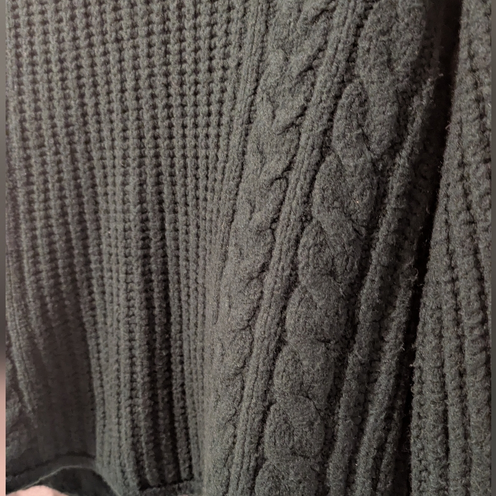Abercrombie Cable Knit Sweater - Green - Picture 4 of 8